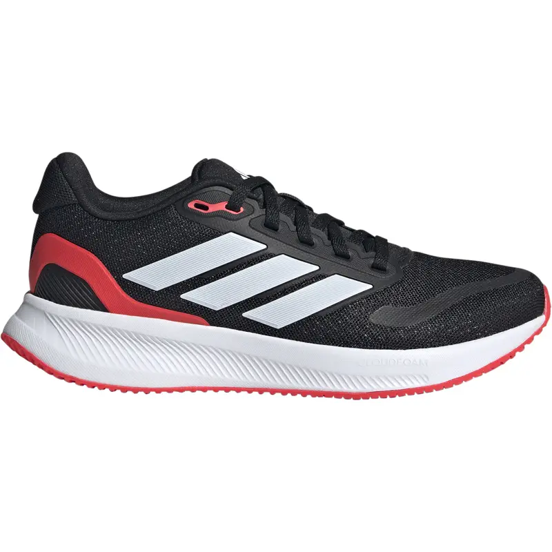 ADIDAS PATIKE RUNFALCON 5 J CBLACK/FTWWHT/LUCRED ZA DEČAKE