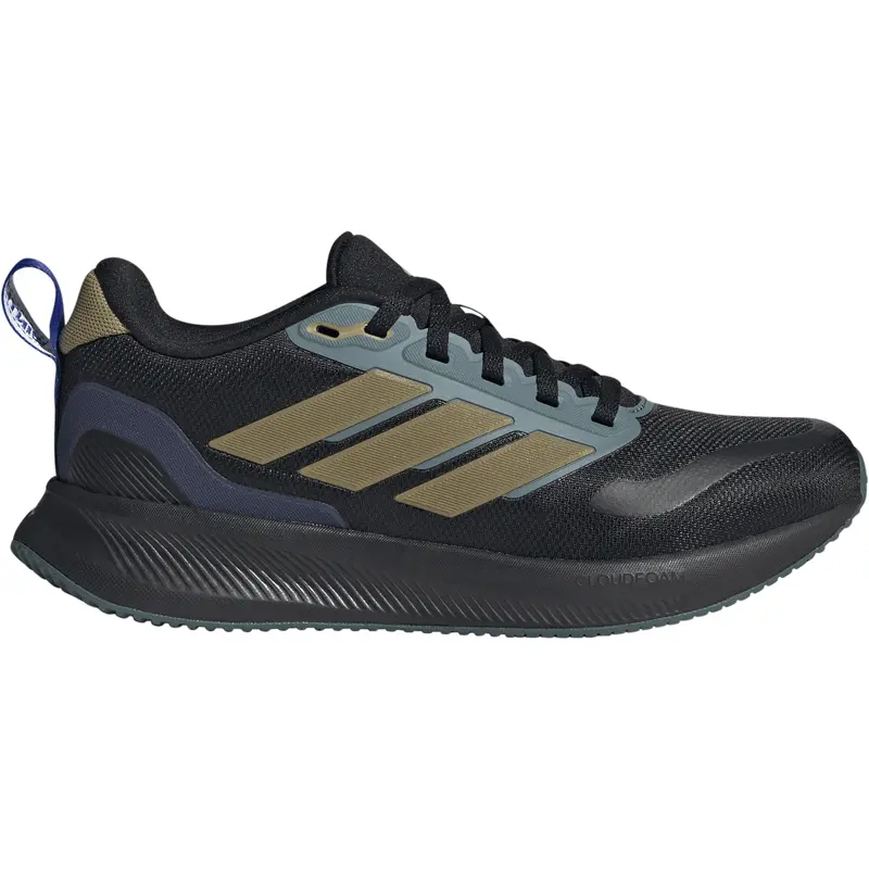 ADIDAS PATIKE RUNFALCON 5 J CBLACK/KHAKI/PRETEA ZA DEČAKE