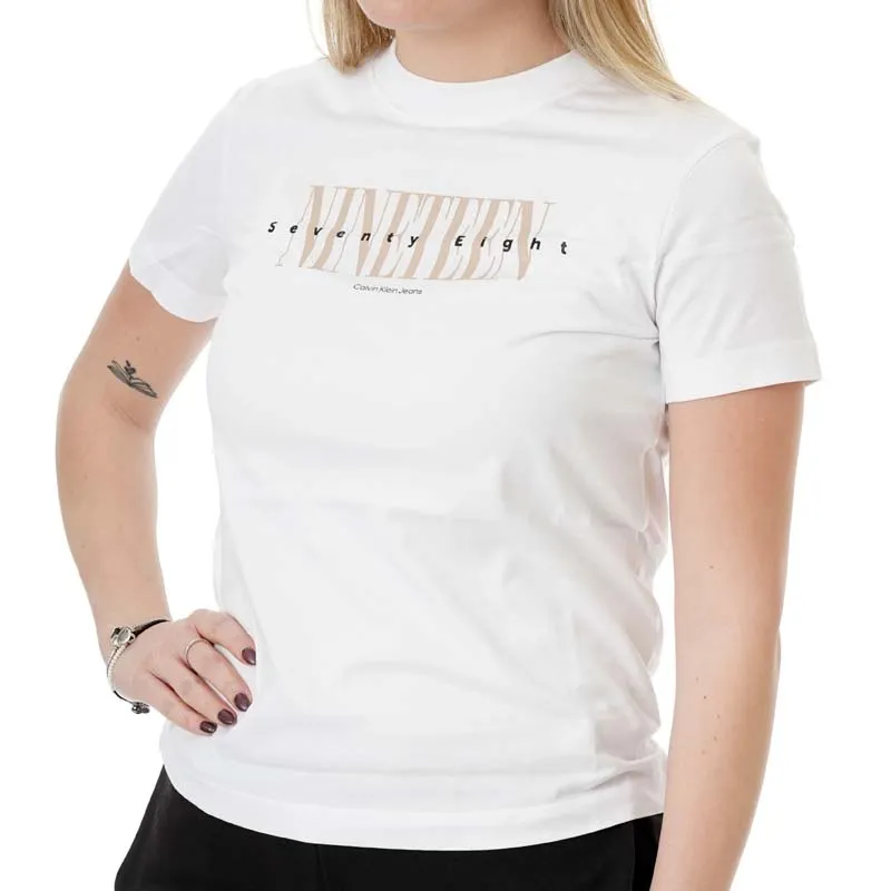 CALVIN KLEIN MAJICA 19 GRAPHIC REG TEE ZA ŽENE