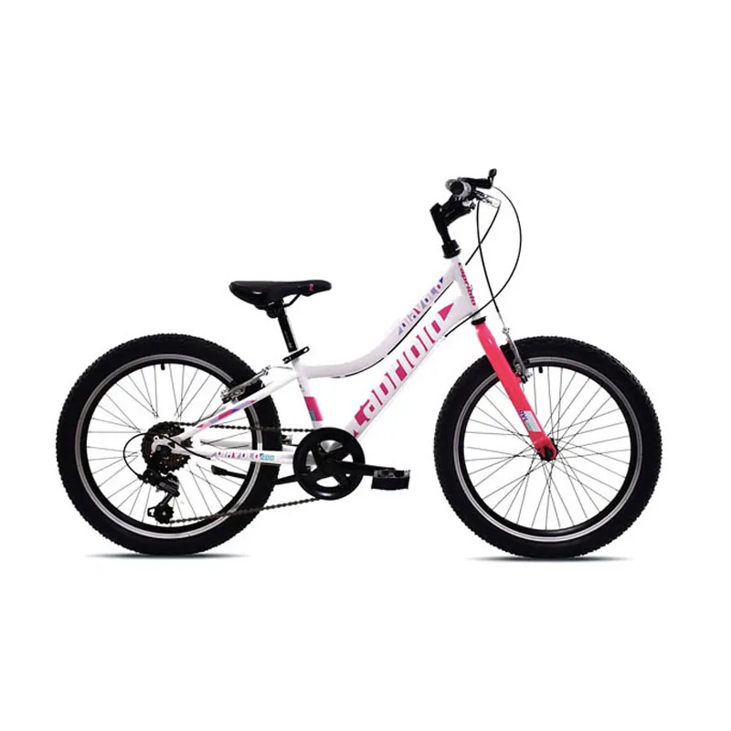 CAPRIOLO BICIKL MTB DIAVOLO 200/6HT BELO-PINK ZA DEVOJČICE