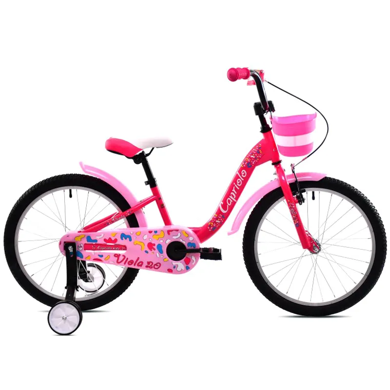 CAPRIOLO "BMX 20""HT VIOLA PINK-BELO" ZA DEVOJČICE