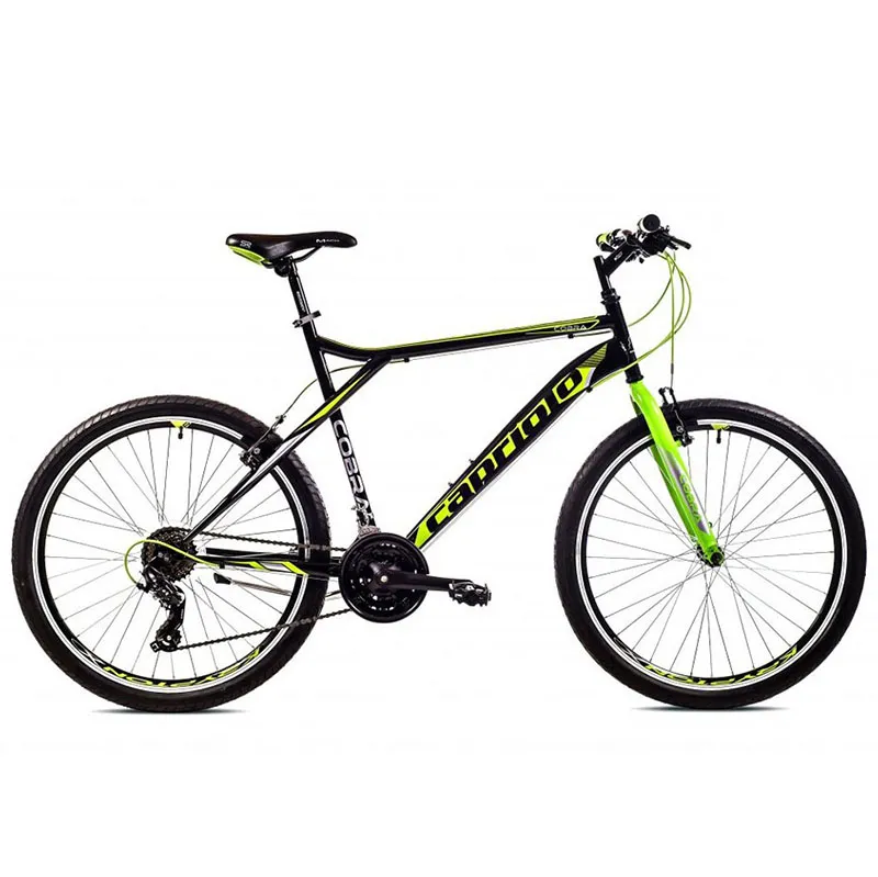 CAPRIOLO "MTB COBRA 26""/21HT CRNO-ZELENO" ZA MUŠKARCE