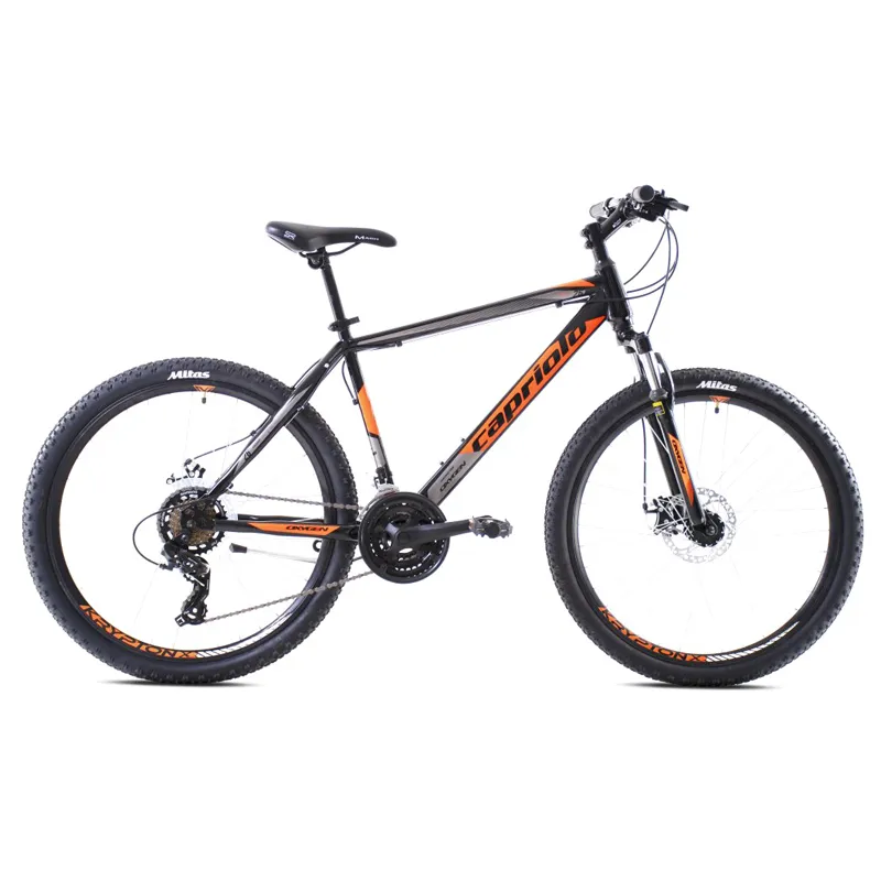 CAPRIOLO "MTB OXYGEN 26""/21HT CRNO-ORANZ" ZA MUŠKARCE
