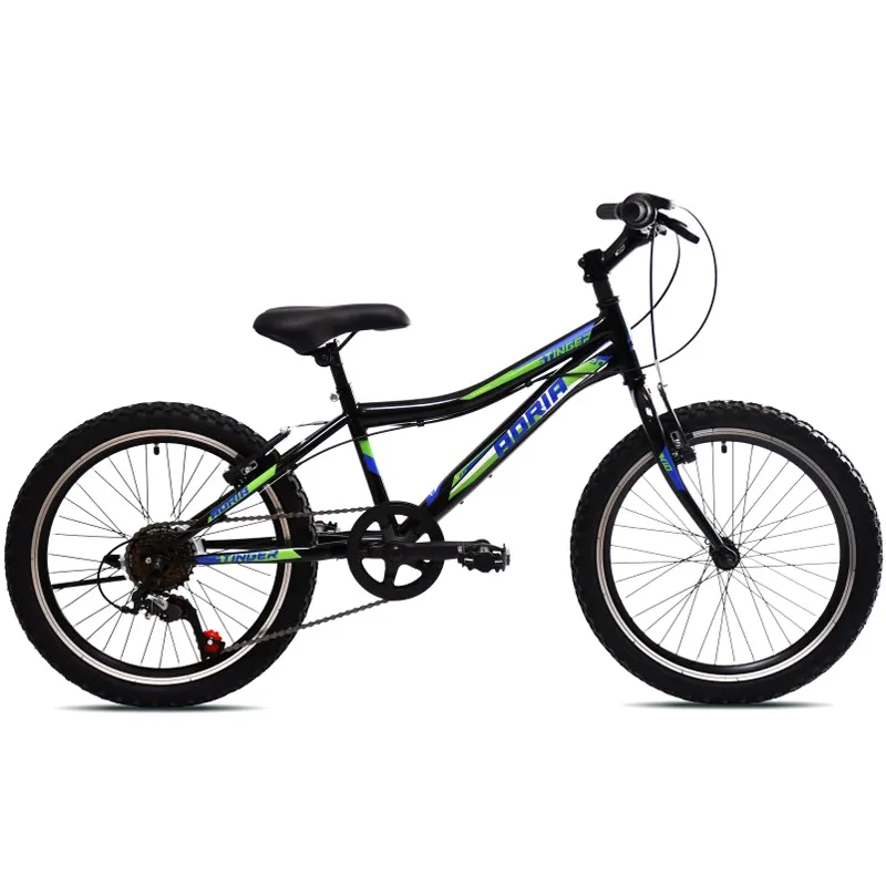 CAPRIOLO "MTB STINGER 20""/7HT CRNO-ZELEN" ZA DEČAKE