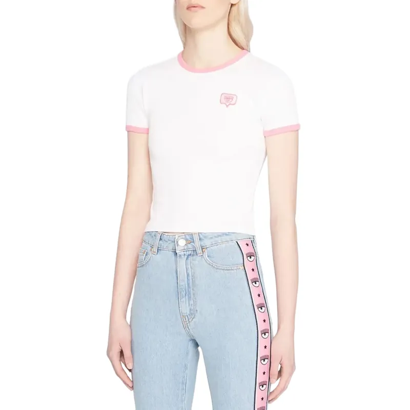CHIARA FERRAGNI CHIARA FERRAGNI ŽENSKA MAJICA 21PE-CFT122 WHITE ZA ŽENE
