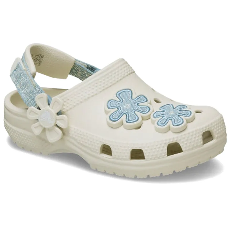 CROCS SANDALE CLSC DNM FLWR ADJ BACKSTRAPCGT ZA DEVOJČICE
