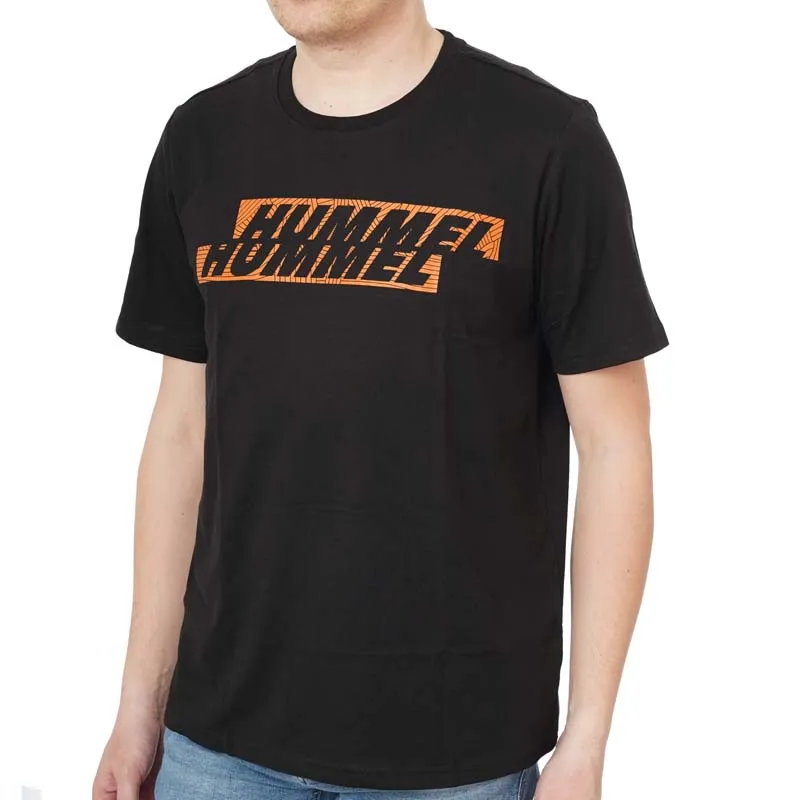 HUMMEL MAJICA GRAPHIC DISPLACED LOGO TEE ZA MUŠKARCE