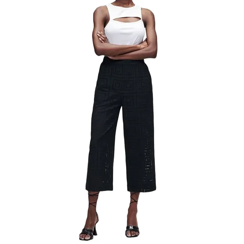 KARL LAGERFELD KARL LAGERFELD ŽENSKE PANTALONE 221W1003-999 ZA ŽENE