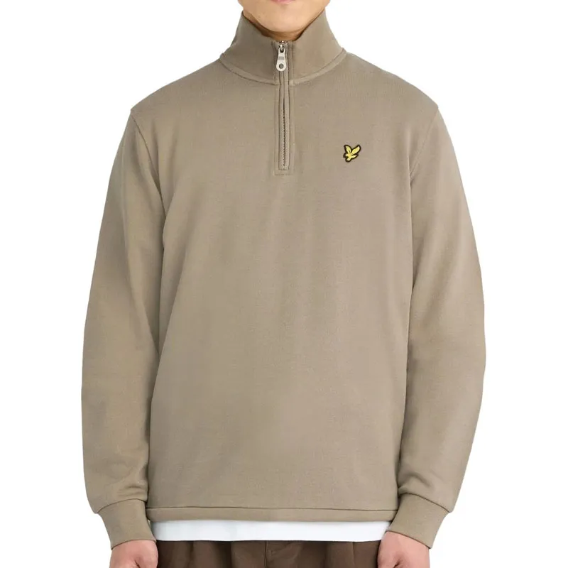 LYLE AND SCOTT DUKS LOOPBACK QUARTER ZIP SWEAT ZA MU[KARCE