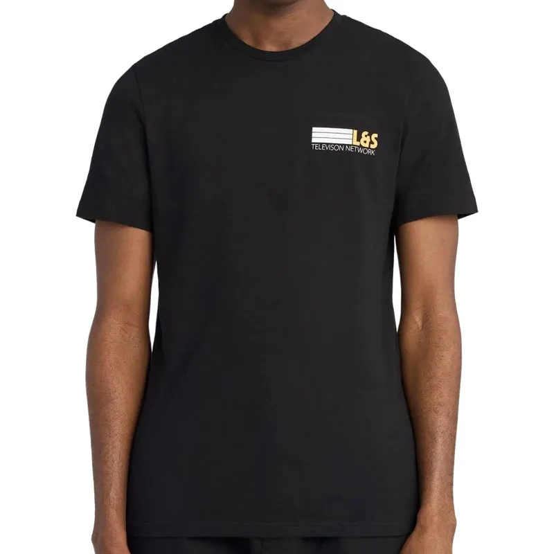 LYLE AND SCOTT MAJICA BROADCASTER GRAPHIC T-SHIRT ZA MU[KARCE