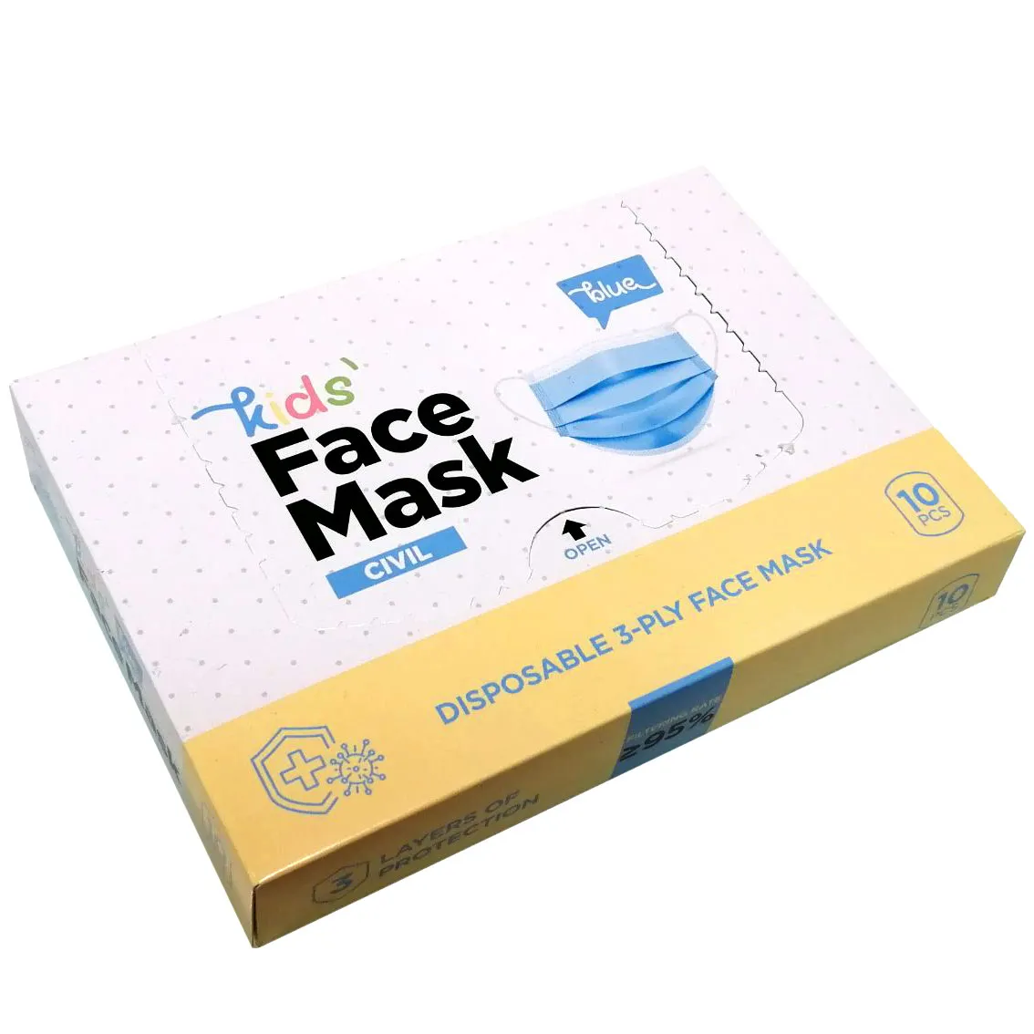 MASKA MASKE 10 KOM / PLAVE
