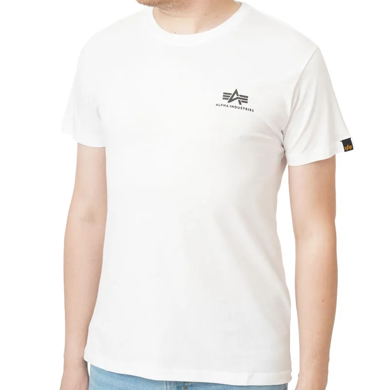 MUSKA ALPHA INDUSTRIES MAJICA BASIC T-SHIRT SMALL LOGO
