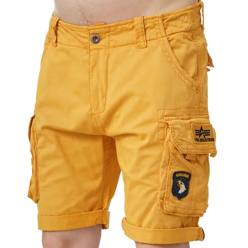 MUSKI ALPHA INDUSTRIES SORC CREW SHORT PATCH