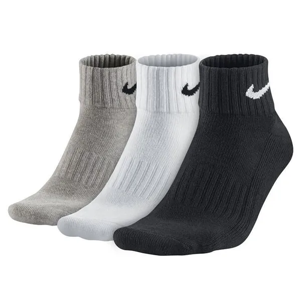 NIKE CARAPE CUSHIONED QTR 3PR-VALUE 108