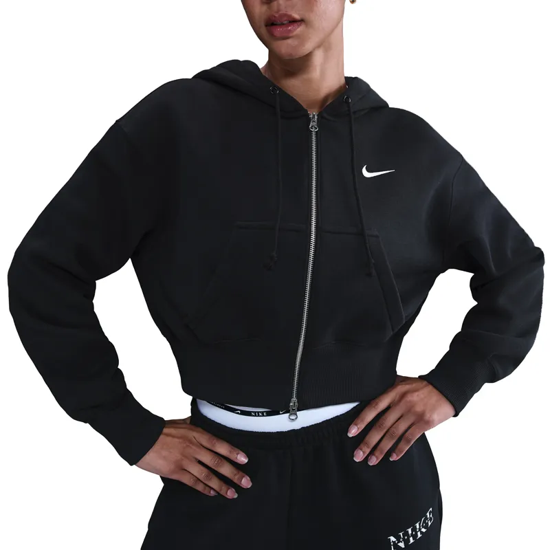NIKE DUKS W NSW PHNX FLC CROP FZ HDY ZA ŽENE
