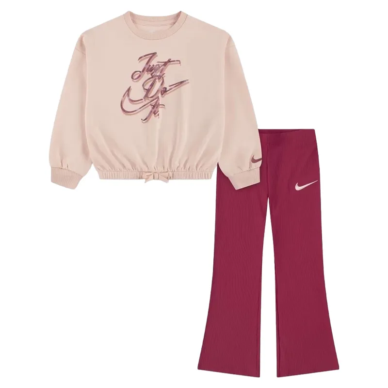 NIKE HADAD KOMPLET TRENERKA NKG SWOOSH ON POINTE LEGGING S DEVOJČICE uzrasta 0-4 godine