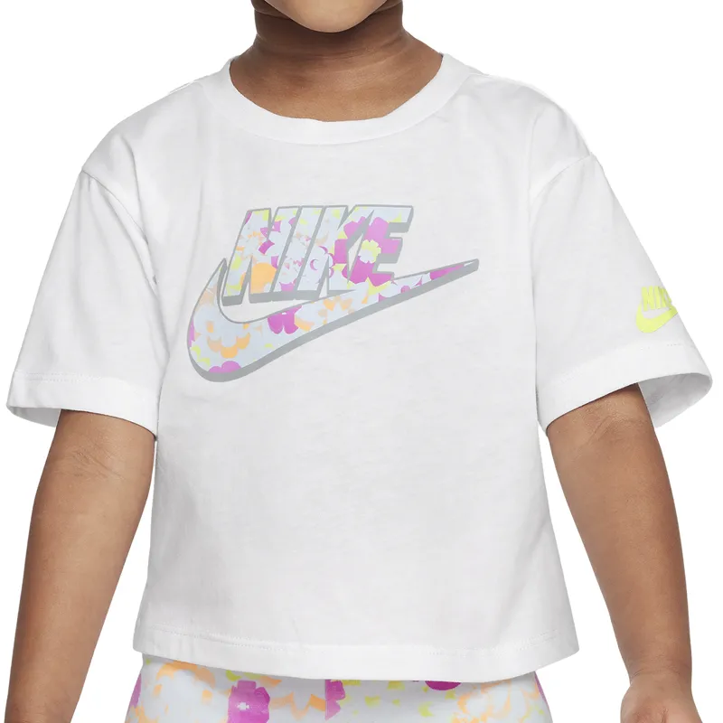 NIKE HADAD MAJICA NKG FLOW-RAL BOXY GRAPHIC TEE DEVOJČICE uzrasta 0-4 godine