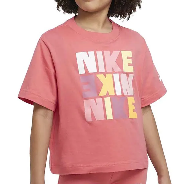 NIKE MAJICA G NSW TEE BOXY PRINT ZA DEVOJČICE