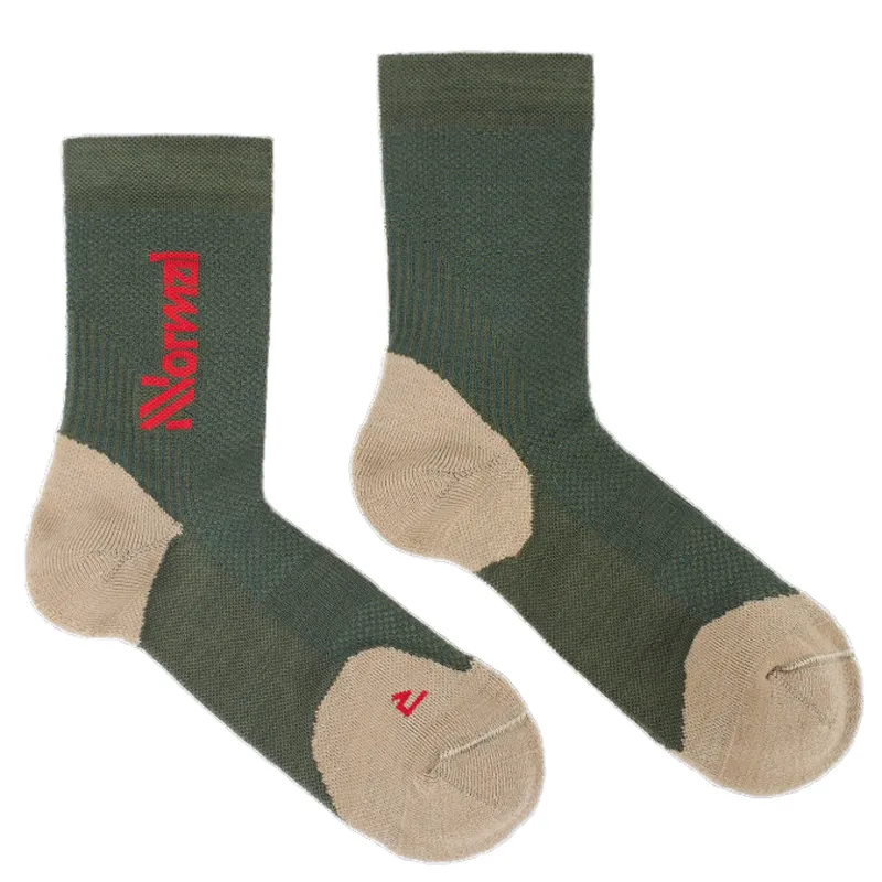NNORMAL CARAPE MERINO SOCK GREEN UNISEX