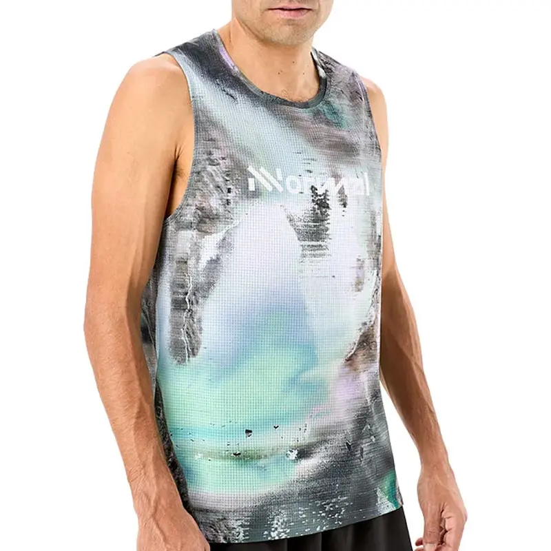 NNORMAL MAJICA RACE TANK NATURE AI PRINT ZA MUŠKARCE