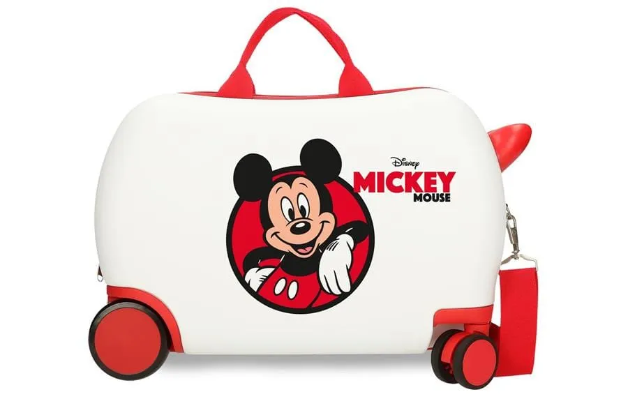 PRECISION KOFER ZA DECU SA 4 TOČKIĆA (2 DUPLA TOČKIĆA) 45CM  MICKEY RED BLANCO 20X31X45