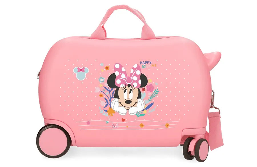 PRECISION KOFER ZA DECU SA 4 TOČKIĆA (2 DUPLA TOČKIĆA) 45CM  MINNIE HAPPY TO BE ME ROSA 20X31X45