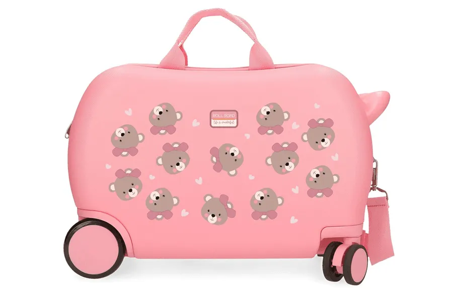 PRECISION KOFER ZA DECU SA 4 TOČKIĆA (2 DUPLA TOČKIĆA) 45CM  ROLL ROAD BABY PETS BEAR 20X31X45