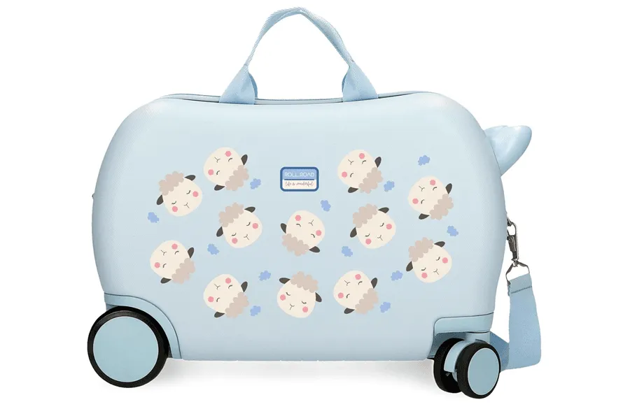 PRECISION KOFER ZA DECU SA 4 TOČKIĆA (2 DUPLA TOČKIĆA) 45CM  ROLL ROAD BABY PETS AZUL 20X31X45