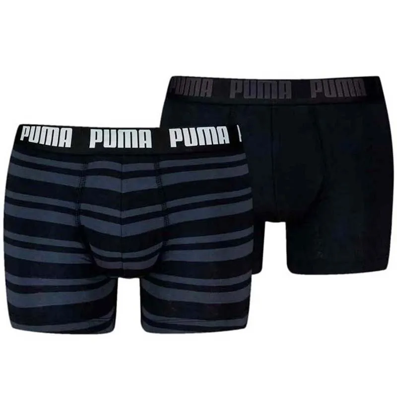 PUMA DONJI VES PUMA MEN EVERYDAY HERITAGE STRIPE BOXER 2P ZA MUŠKARCE