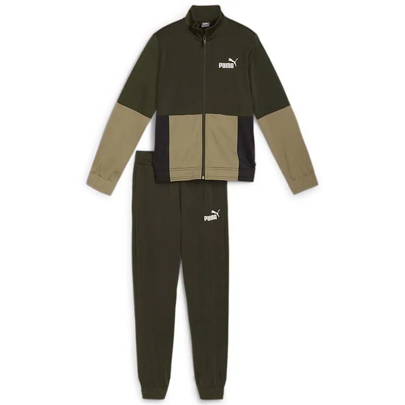 PUMA KOMPLET TRENERKA PUMA COLORBLOCK POLY SUIT CL B ZA DEČAKE