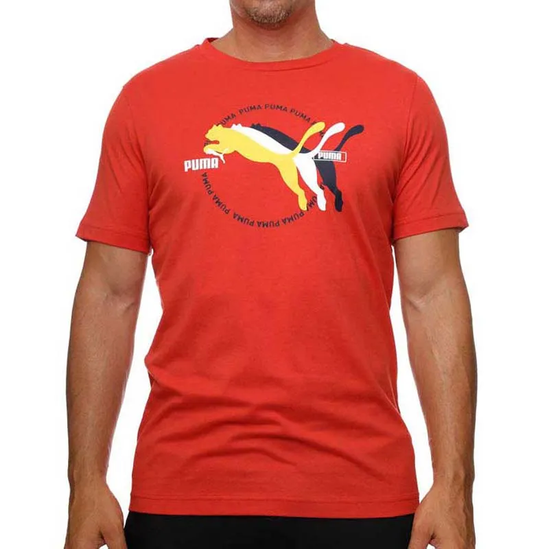 PUMA MAJICA PUMA GRAPHICS MULTIPLE CAT LOGO TEE ZA MUŠKARCE