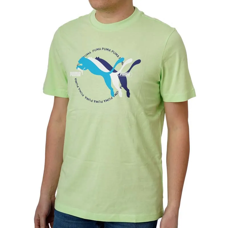 PUMA MAJICA PUMA GRAPHICS MULTIPLE CAT LOGO TEE ZA MUŠKARCE