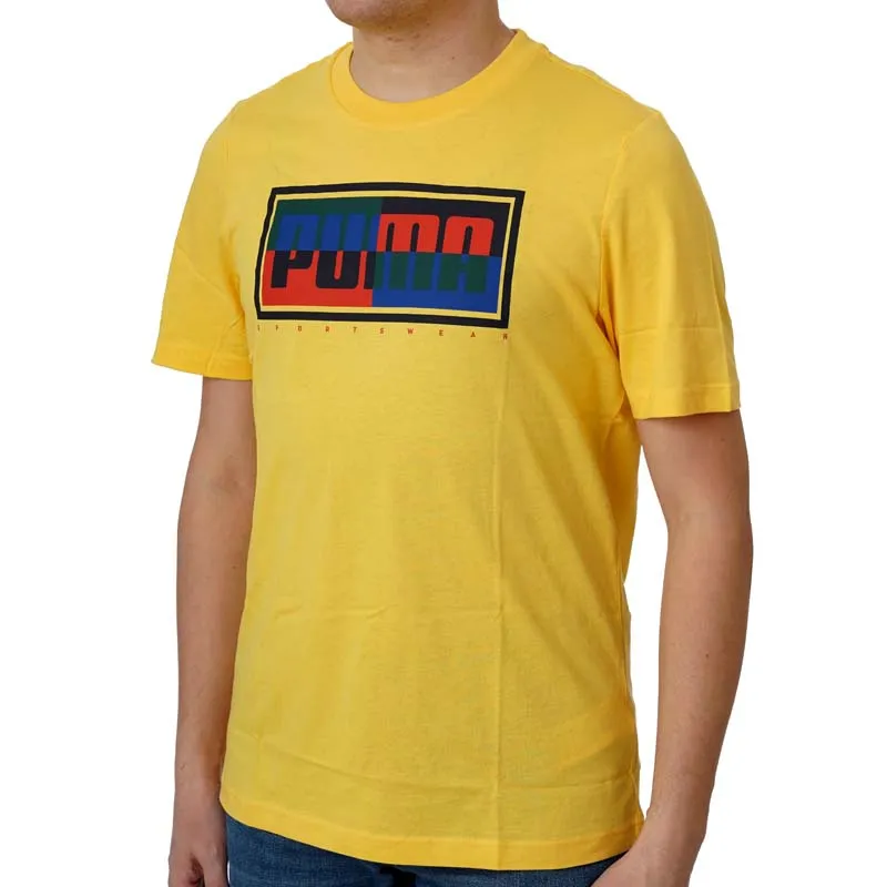 PUMA MAJICA PUMA GRAPHICS PUMA BOX TEE ZA MUŠKARCE