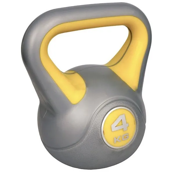 RING TEGOVI KETTLEBEL PLASTICNI 4KG