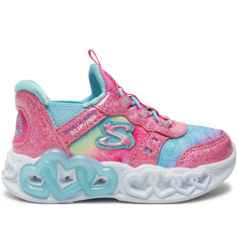 SKECHERS PATIKE INFINITE HEART LIGHTS DEVOJČICE uzrasta 0-4 godine