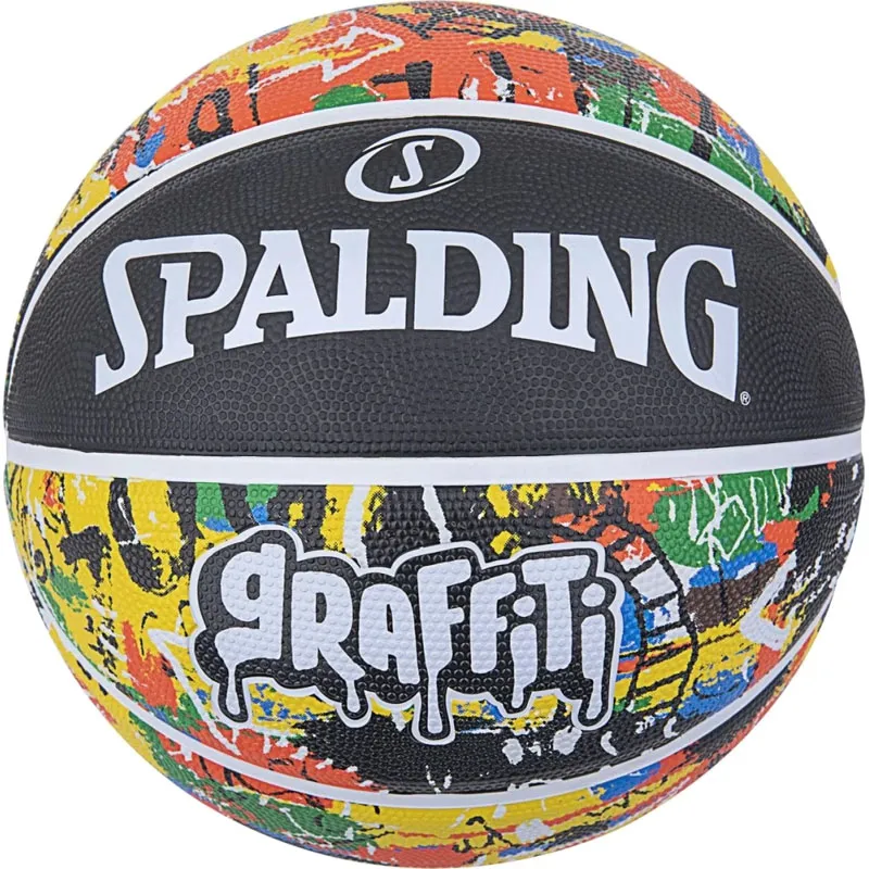 SPALDING KOSARKASKA LOPTA  GRAFFITI RAINBOW UNISEX