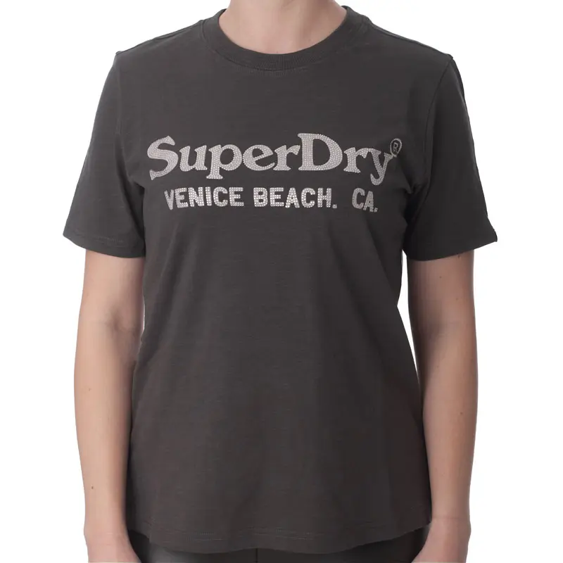 SUPERDRY ZENSKA MAJICA METALLIC VENUE RELAXED TEE