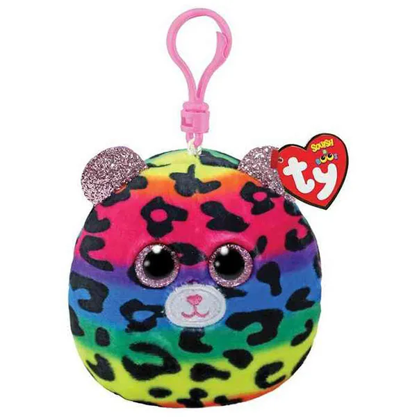 TY SQUISHY PLIS LEOPARD DOT ZA DEVOJČICE