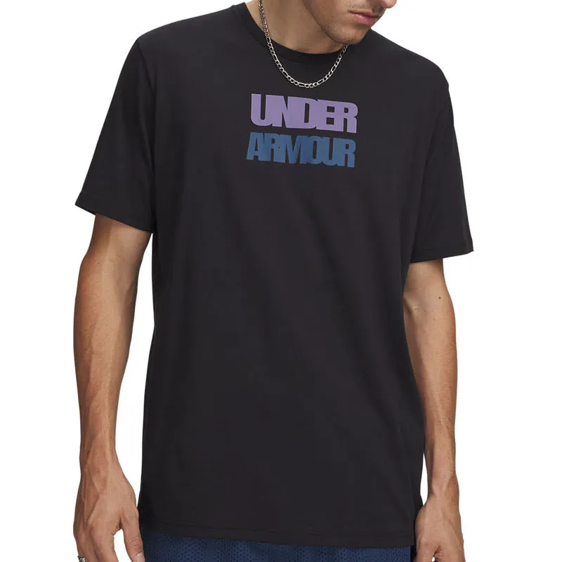 UNDER ARMOUR MAJICA UA M BLOCK LOGO SS ZA MUŠKARCE