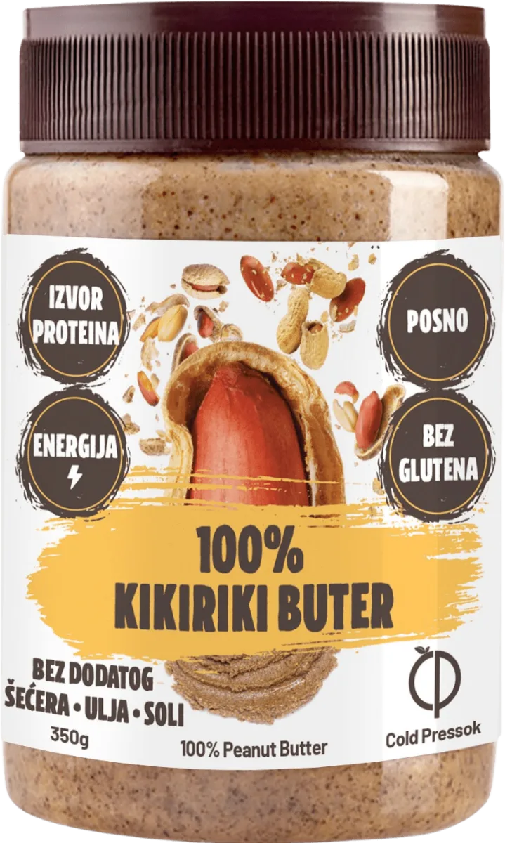 100% KIKIRIKI BUTER, 350 g