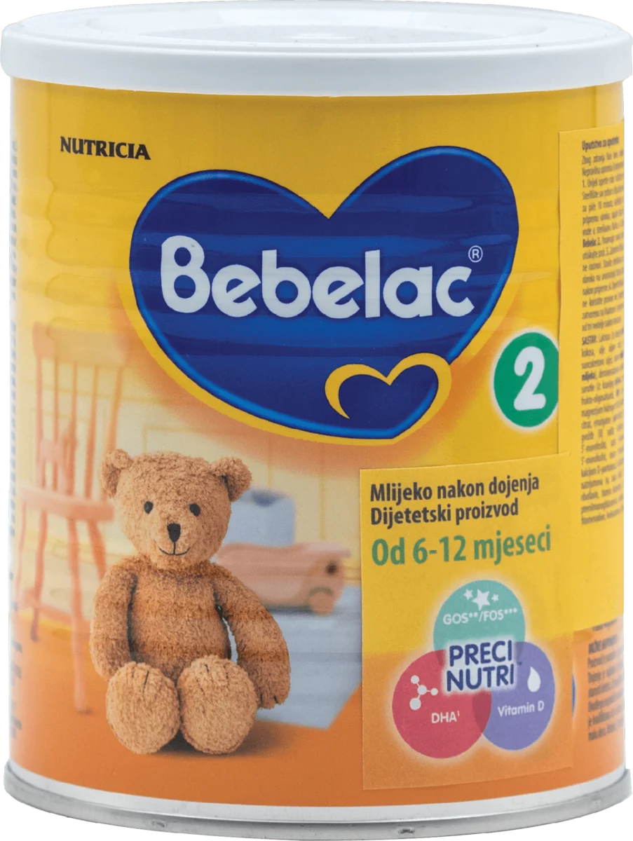 2, prelazna mlečna formula za odojčad, od 6 do 12..., 400 g