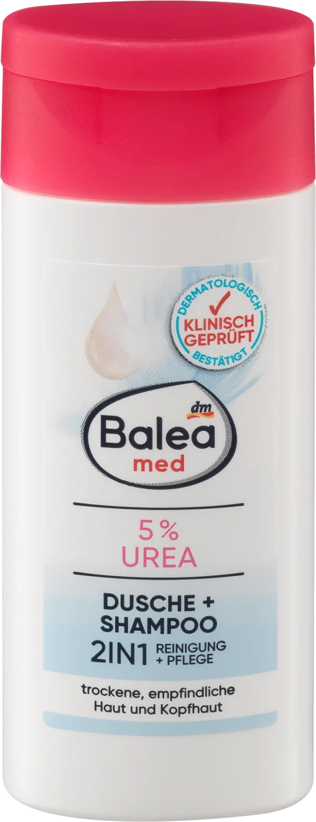 2IN1 gel za tuširanje i šampon za kosu - urea 5%,..., 50 ml