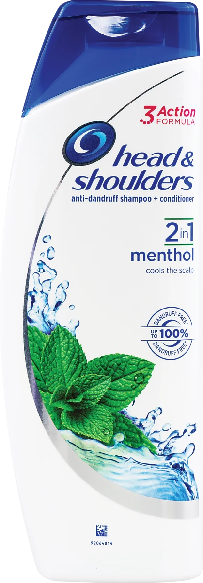 2in1 menthol Šampon za kosu, 400 ml