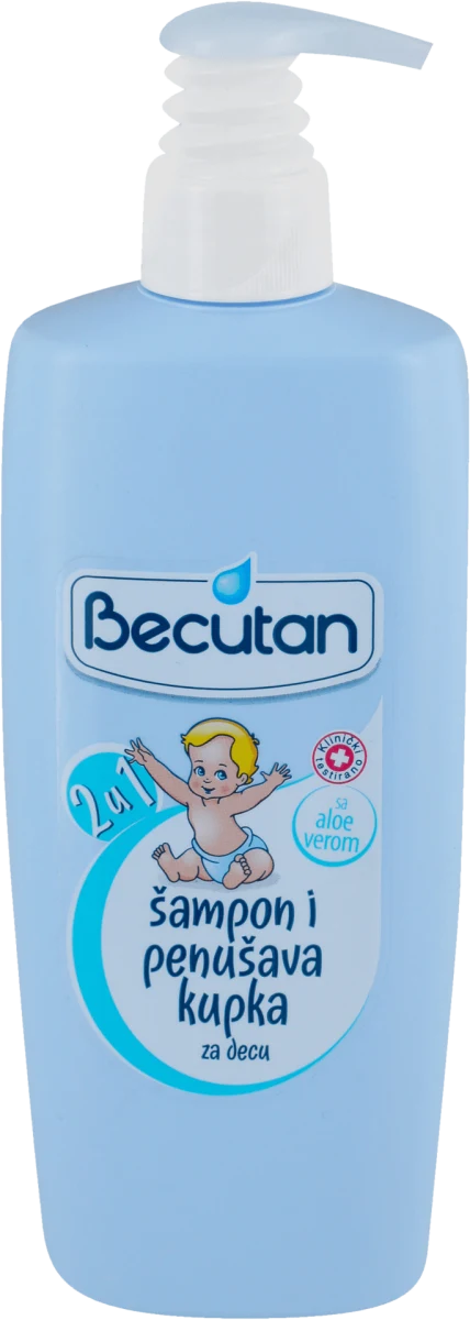 2u1 šampon i penušava kupka sa aloe verom, 400 ml
