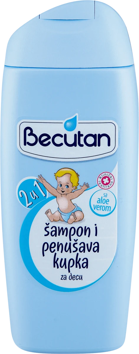 2u1 šampon i penušava kupka za decu, 200 ml