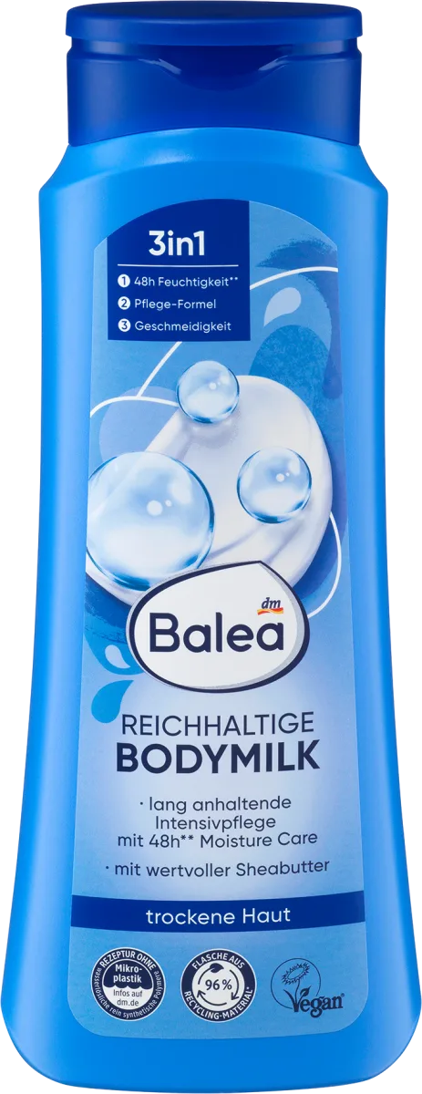 3in1 hranljivo mleko za telo, 400 ml