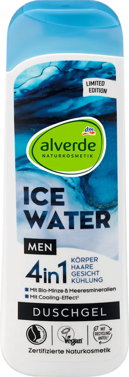 4in1 ICE WATER gel za tuširanje, 250 ml