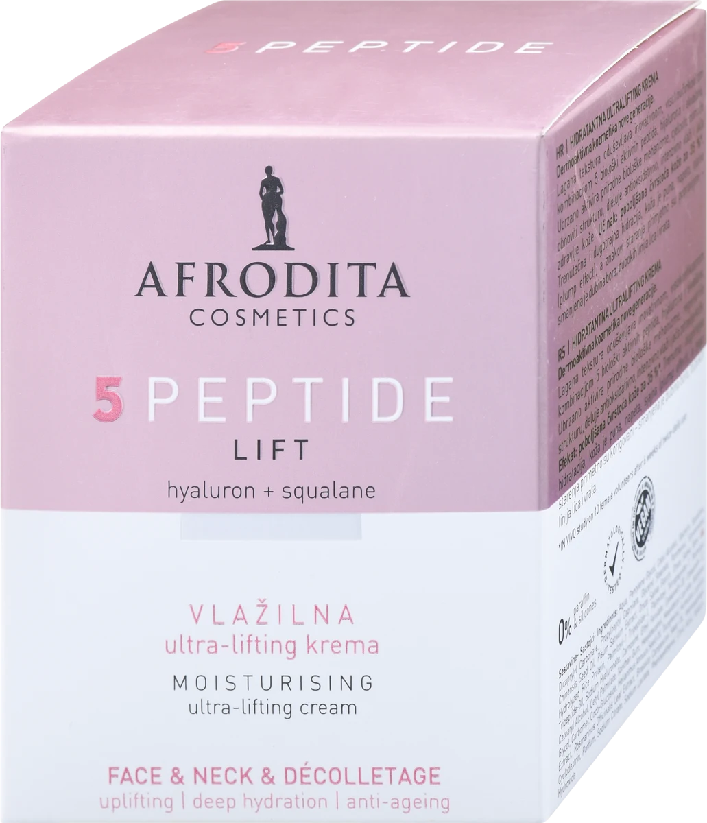 5 PEPTIDE dnevna hidratantna  krema za lice, 50 ml