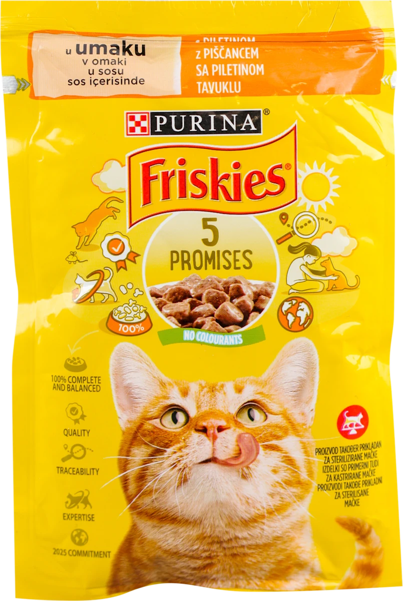 5 PROMISES kompletna vlažna hrana za odrasle..., 85 g