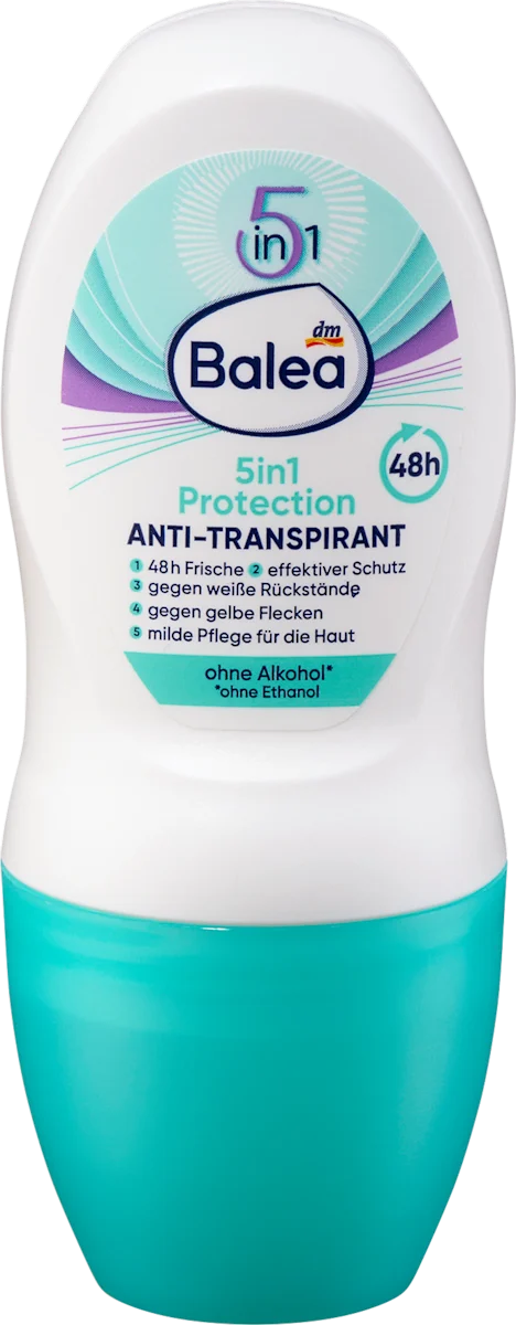 5in1 Protection 48h ANTI-TRANSPIRANT deo roll-on, 50 ml